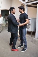 Arjun Kapoor, Aditya Roy Kapoor snapped at Mehboob on 10th Feb 2016